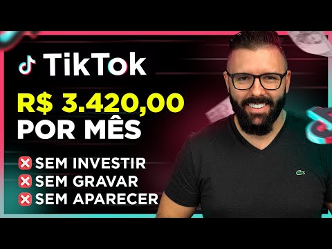 Como GANHAR DINHEIRO no TIKTOK, R$3420, Método Novo, Sem Fazer Vídeo (Passo a Passo Para Iniciantes)