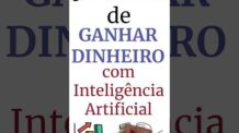 5 Formas de GANHAR DINHEIRO com Inteligência Artificial